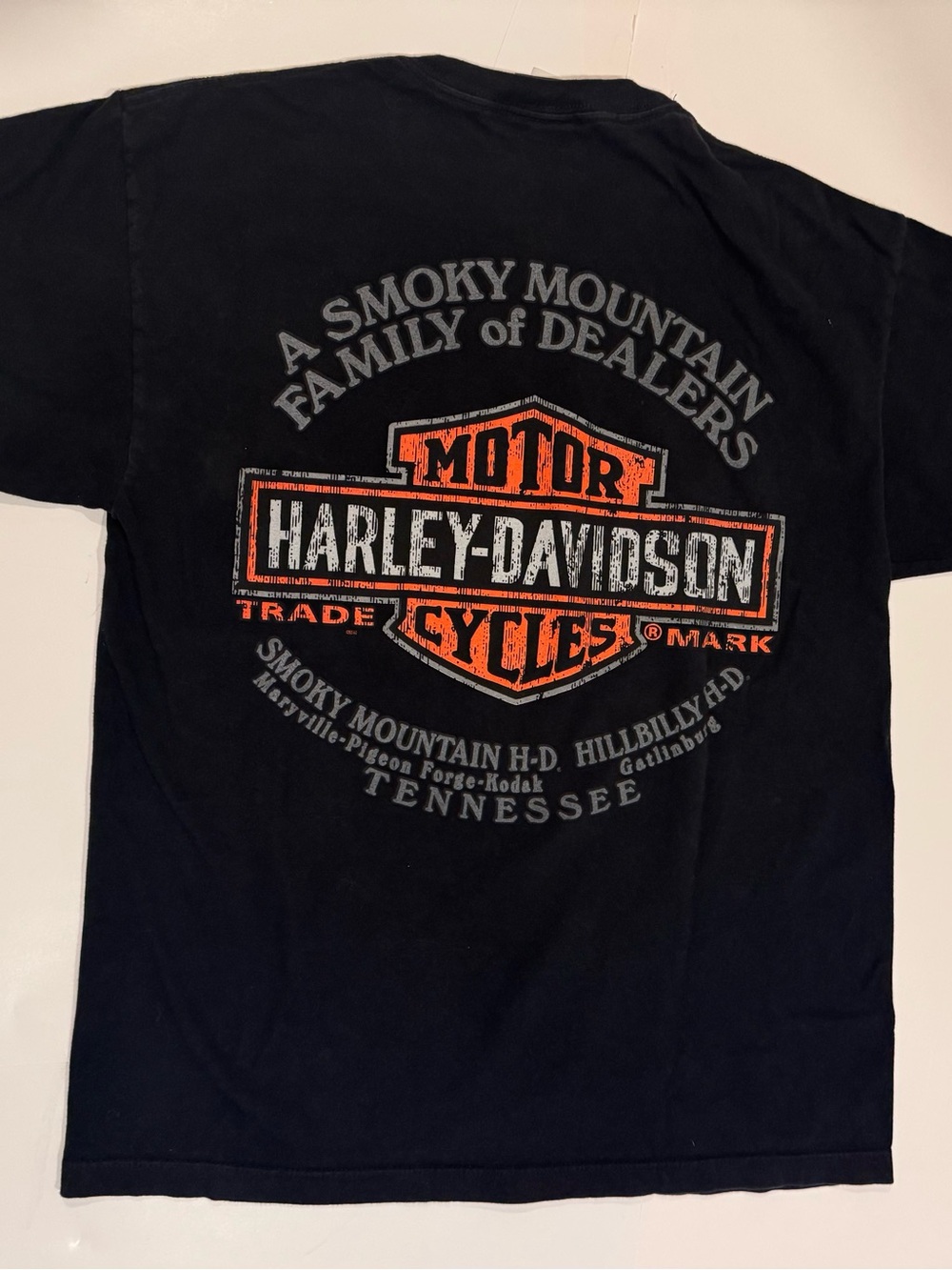 Smoky Mountain Harley Davidson shirt